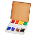 Prang Washable Art Markers, Master Pack, Conical Tip, 8 Colors, PK96 X80614
